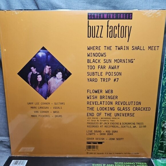 Lot of 4 Screaming Trees Records (New): Invisible Lantern, Buzz Factory, Even If - Picture 6 of 9